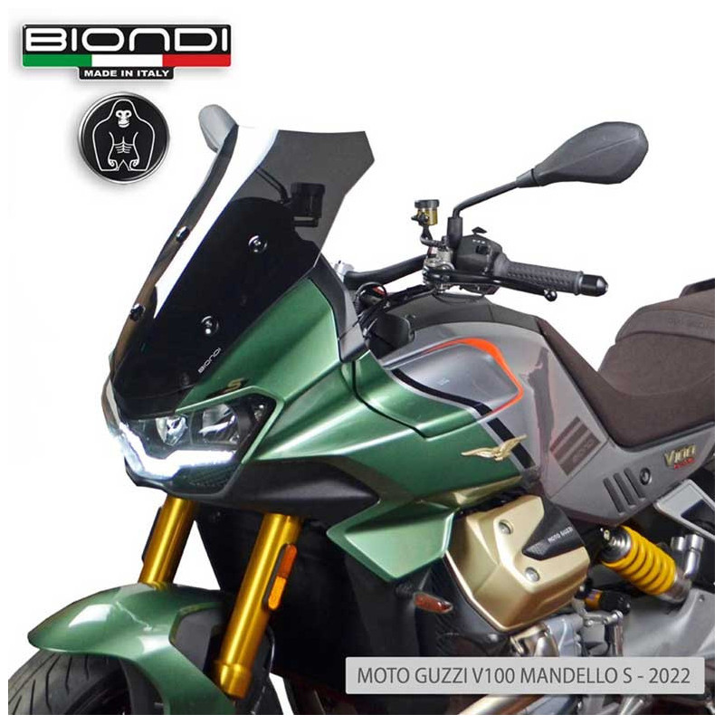 BULLE TOURING  FUME FONCE V100 BIONDI