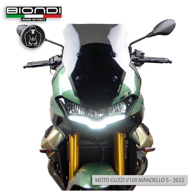 BULLE TOURING  FUME FONCE V100 BIONDI