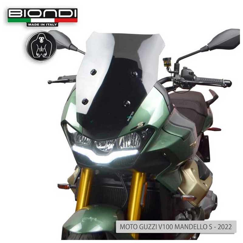 BULLE TOURING  FUME FONCE V100 BIONDI