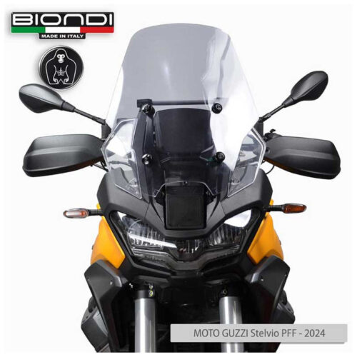 BULLE TOURING HAUTE GUZZI SETLVIO FUMEE CLAIRE BIONDI
