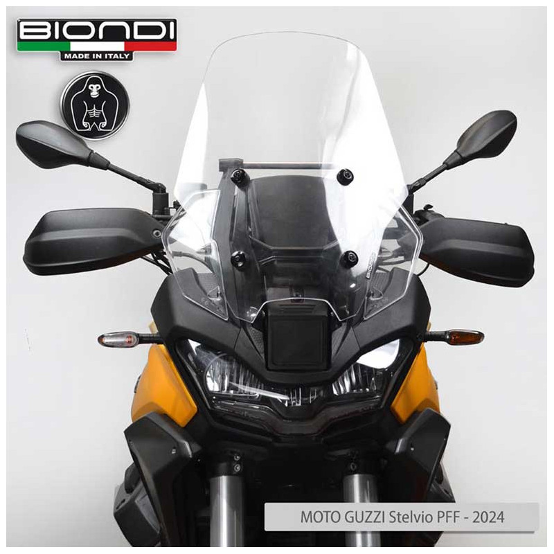 BULLE TOURING HAUTE GUZZI SETLVIO TRANSPARENTE BIONDI