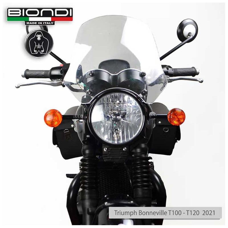 BULLE TOURING TRANSPARENT BONNEVILLE BIONDI