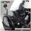 BULLE TOURING TRANSPARENT FONCE GUZZI BIONDI