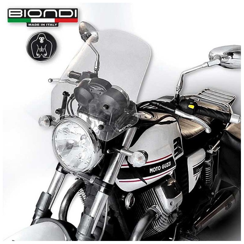 BULLE TOURING  TRANSPARENT GUZZI BIONDI