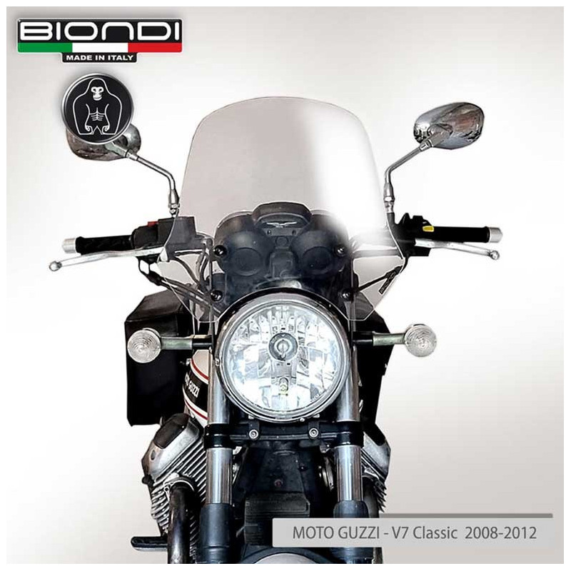 BULLE TOURING  TRANSPARENT GUZZI BIONDI