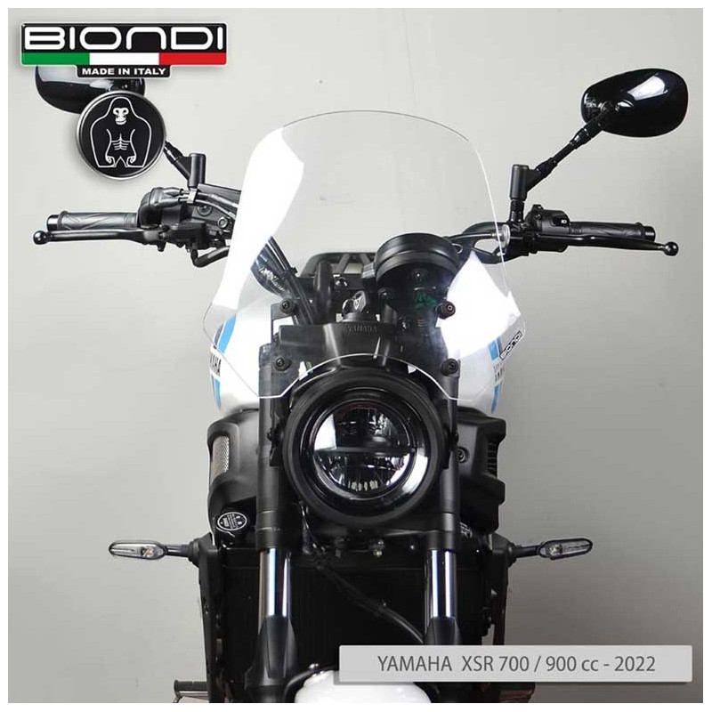 BULLE TOURING  TRANSPARENT GUZZI BIONDI