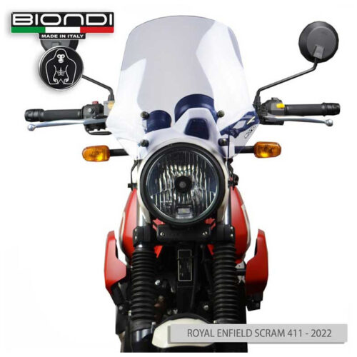 BULLE TOURING TRANSPARENT SCRAM 411 BIONDI