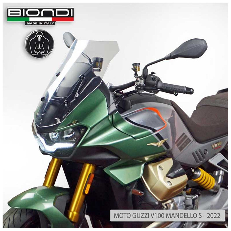 BULLE TOURING  TRANSPARENT V100 BIONDI