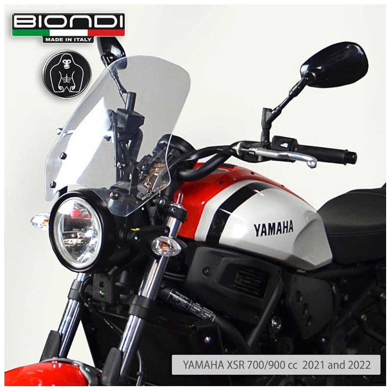 BULLE TOURING TRANSPARENT XSR BIONDI