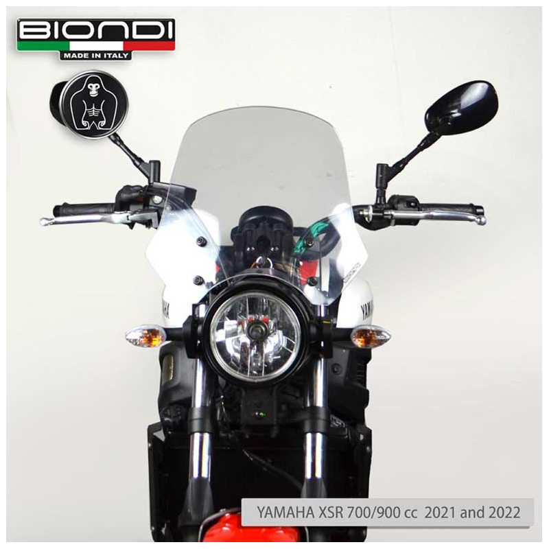 BULLE TOURING TRANSPARENT XSR BIONDI