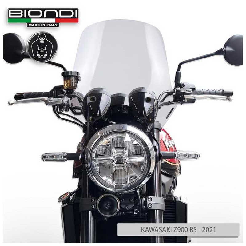 BULLE TOURING TRANSPARENT Z900RS BIONDI