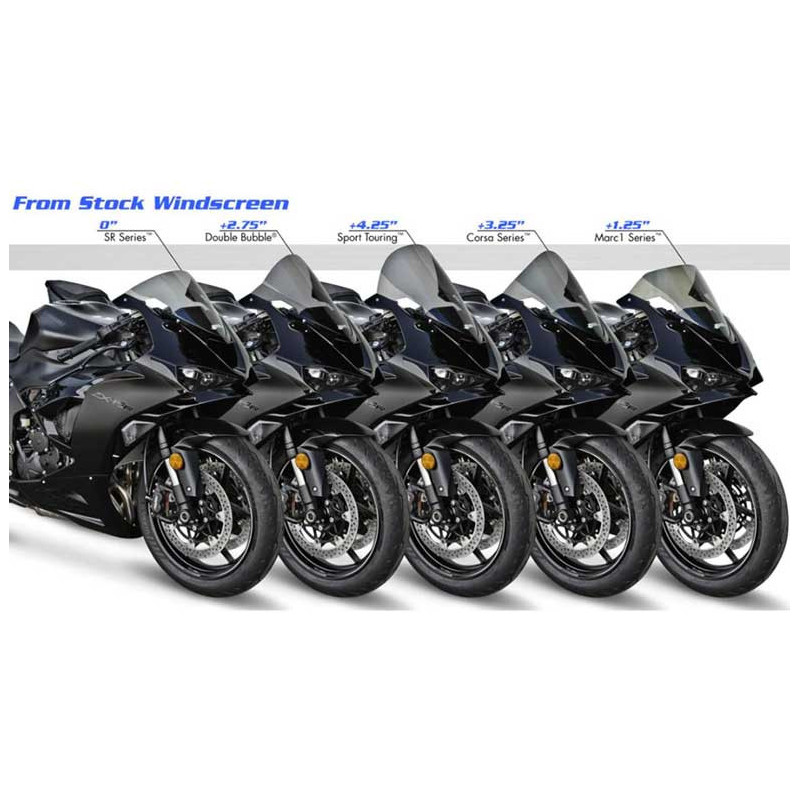 BULLE ZX-6R 2024 DOUBLE COURBURE
