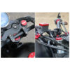 CACHE BOUCHONS DE FOURCHE CNC RACING MOTO GUZZI