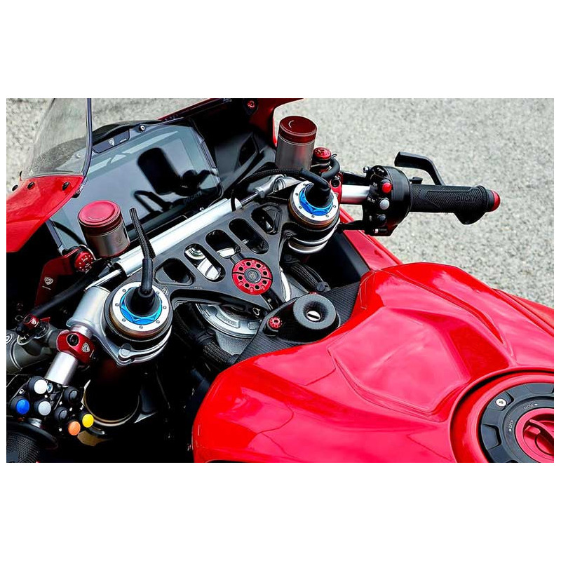 CACHE CONTACTEUR D’ALLUMAGE DUCATI PANIGALE V4 - CARBONE