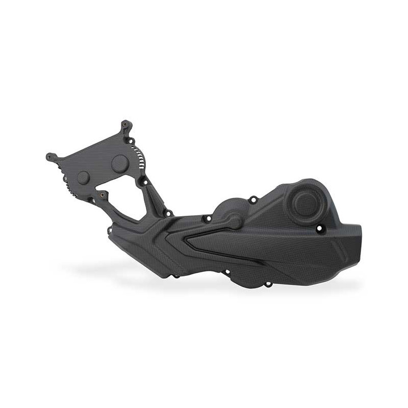 CACHE COURROIE HORIZONTAL CARBONE MAT CNC RACING Monster 937