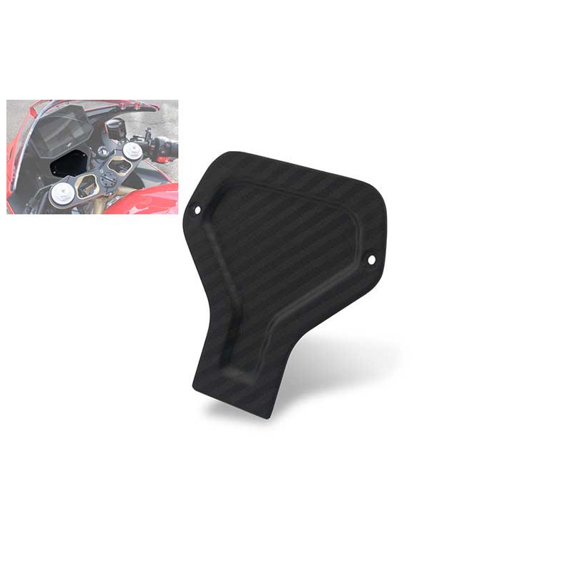 Cache support de phare MV Agusta Superveloce - Carbone MAT