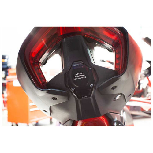 Cache support de plaque et support GO PRO Evotech Panigale V4