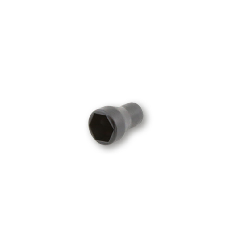 Cache vis clignotant diam 8 noir - 4pcs