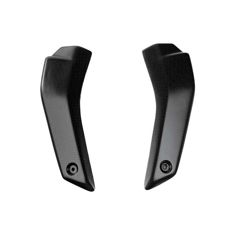 CACHES LATÉRAUX INFÉRIEUR RADIATEUR CARBONE LIGHTECH DUCATI