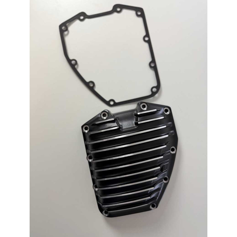 CAM COVER FOR TWIN CAM FIN BLACK HARLEY DAVIDSON