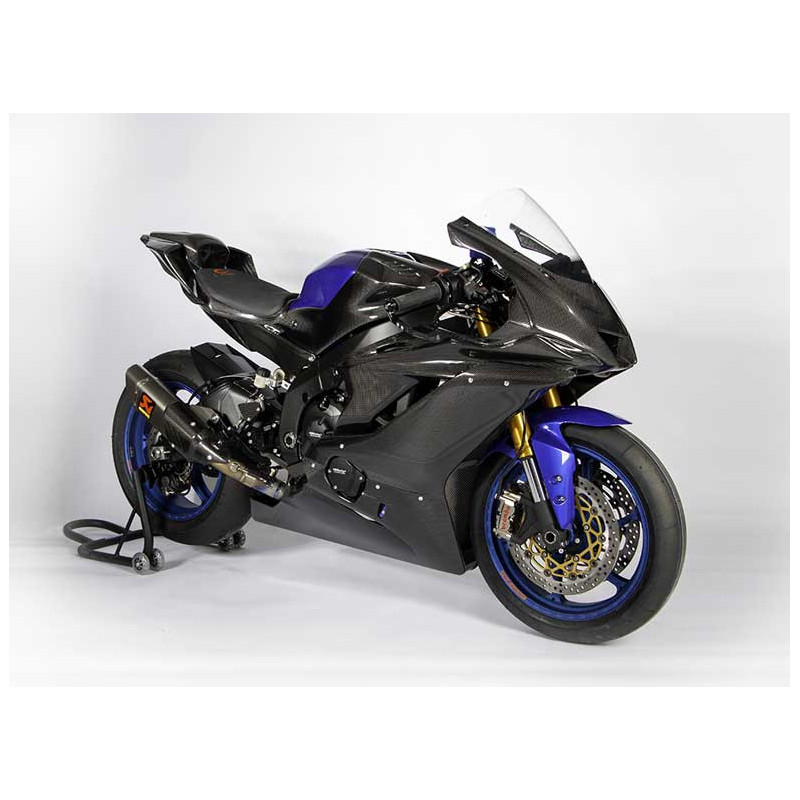 CARÉNAGE COMPLET AVIO FIBRE CARBONIN YAMAHA R6 2017/* RADIATEUR MAJORÉ RACING