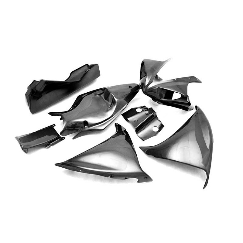 CARÉNAGE COMPLET CARBONE CARBONIN YAMAHA R1 2009/2014 VERSION SBK