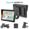 CARPURIDE 702RS PRO+ TPMS | CARPLAY MOTO 7" AVEC DÉTECTION ANGLE MORT RADAR BSD CARPURIDE 702RS PRO+ TPMS | CARPLAY MOTO 7" AVEC DÉTECTION ANGLE MORT RADAR BSD