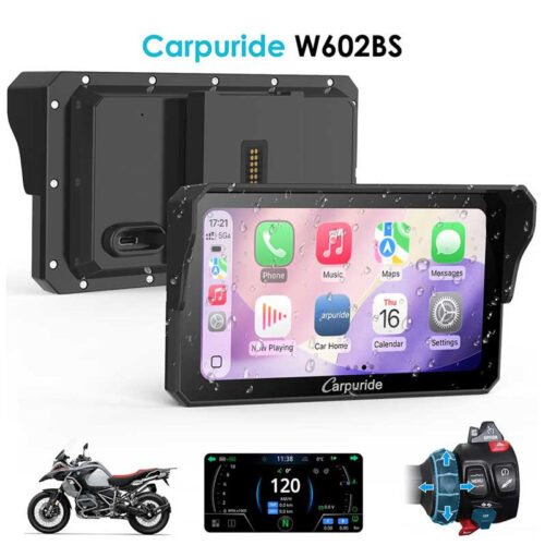 CARPURIDE W602BS | CARPLAY MOTO BMW 6" ANDROID AUTO BLUETOOTH TPMS GPS