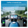 CARPURIDE W602S PRO+ TPMS | CARPLAY MOTO 6.25" PLUG & PLAY SUPPORT TYPE|C