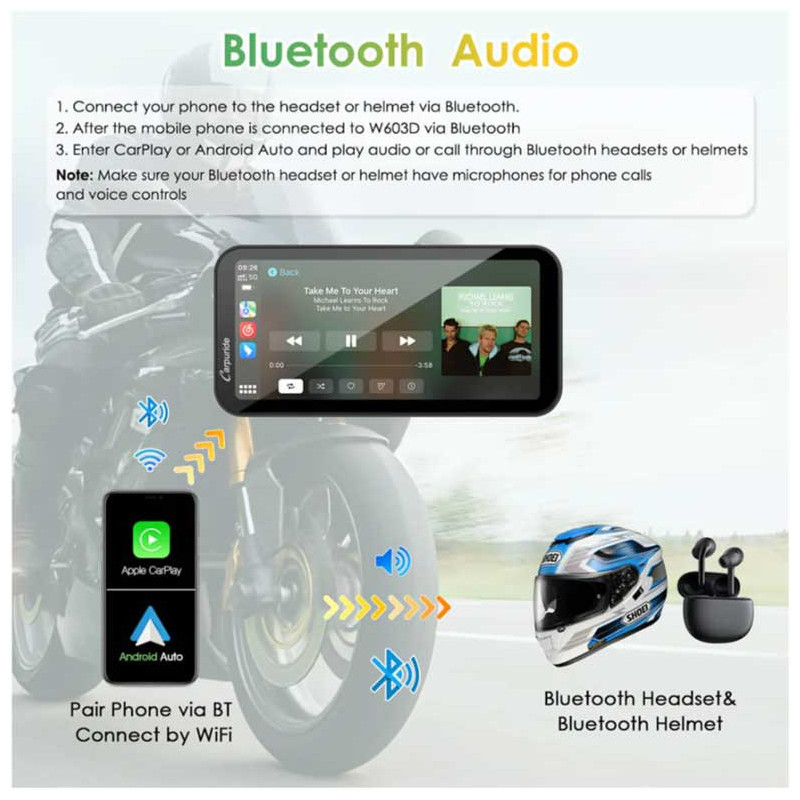 carpuride-w603dtpms-carplay-moto-63-double-camera-dashcam-1080p-gps CARPURIDE W603D+TPMS | CARPLAY MOTO 6.3" DOUBLE CAMÉRA DASHCAM 1080P GPS