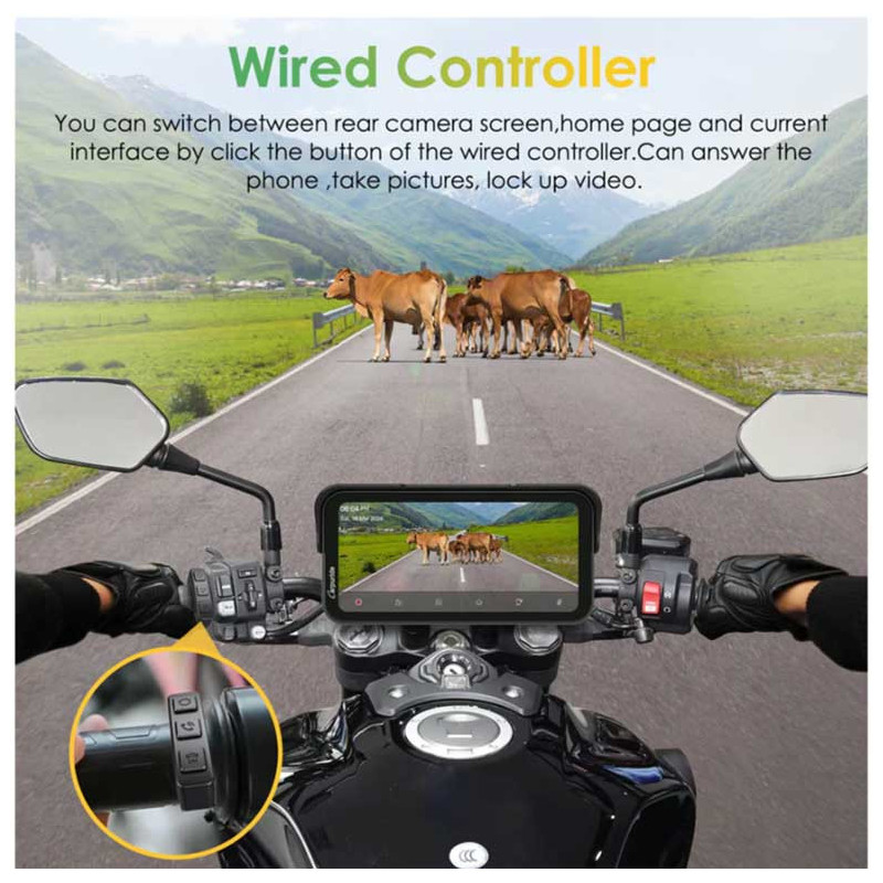 carpuride-w603dtpms-carplay-moto-63-double-camera-dashcam-1080p-gps CARPURIDE W603D+TPMS | CARPLAY MOTO 6.3" DOUBLE CAMÉRA DASHCAM 1080P GPS