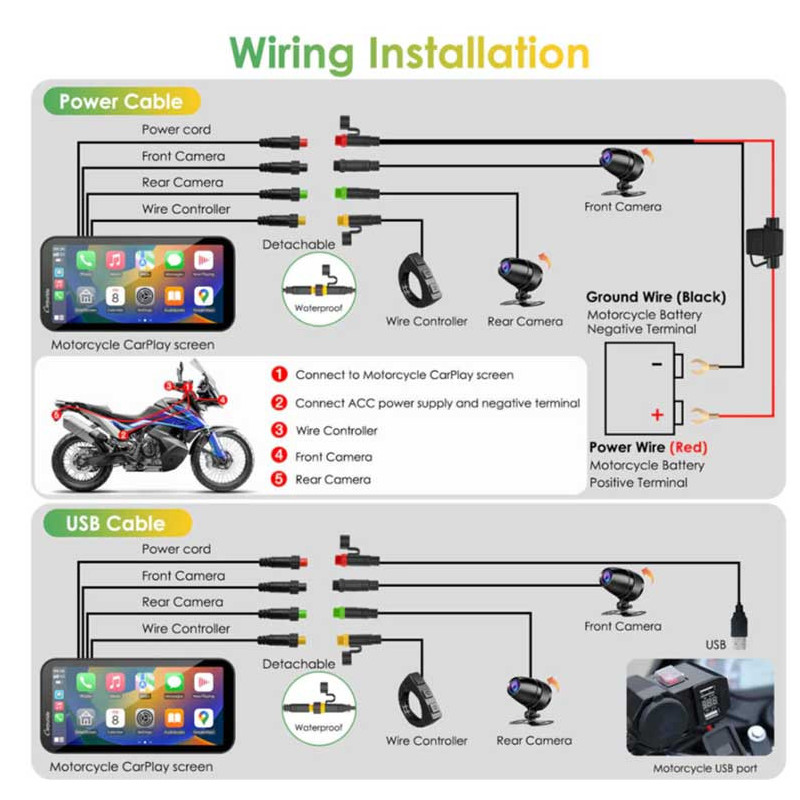 carpuride-w603dtpms-carplay-moto-63-double-camera-dashcam-1080p-gps CARPURIDE W603D+TPMS | CARPLAY MOTO 6.3" DOUBLE CAMÉRA DASHCAM 1080P GPS