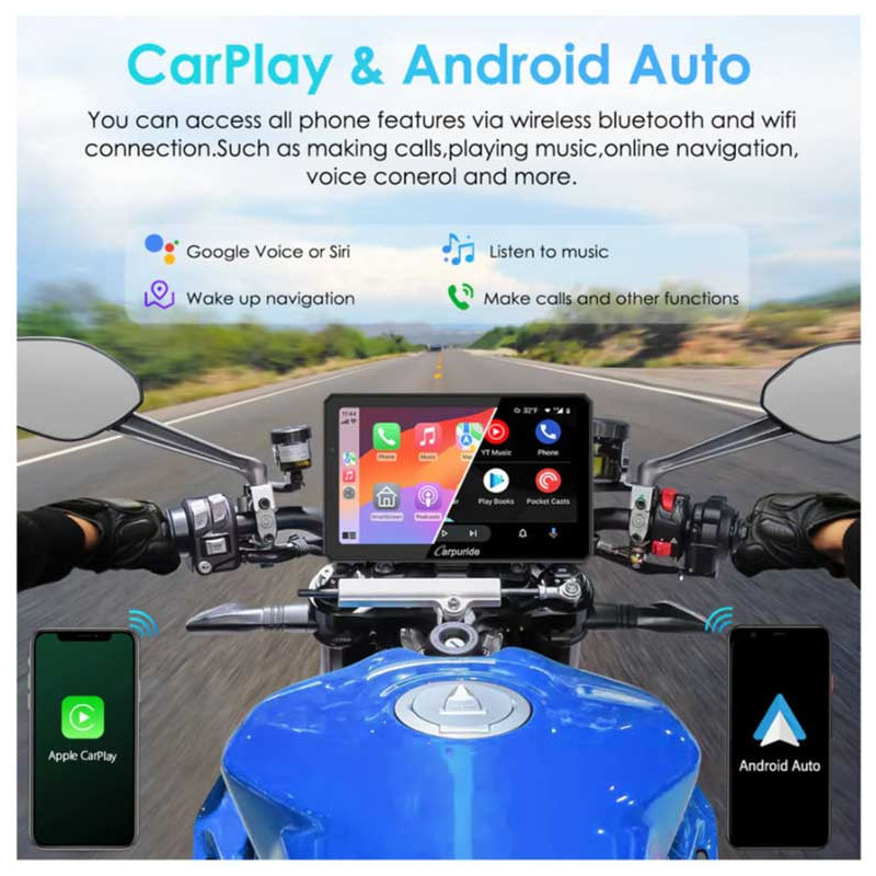 carpuride-w712dtpms-carplay-moto-7-avec-dashcam-1080p-sans-fil CARPURIDE W712D+TPMS | CARPLAY MOTO 7" AVEC DASHCAM 1080P SANS FIL