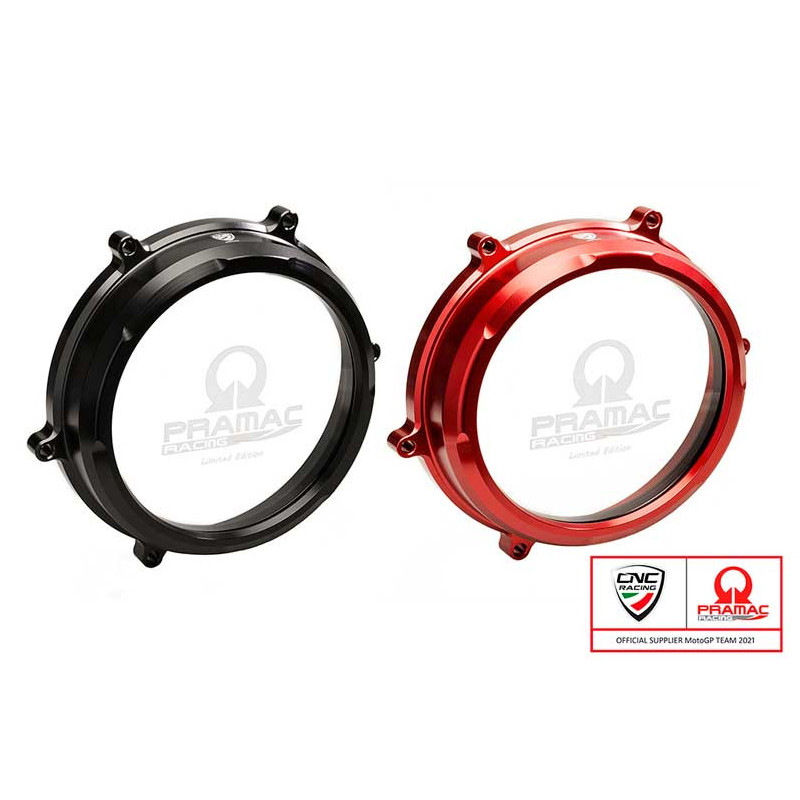 Carter d'embrayage à huile transparent Ducati Panigale Pramac Racing Lim. Ed.