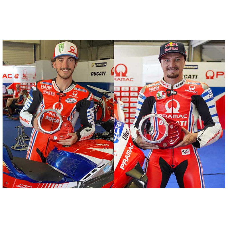 Carter d'embrayage à huile transparent Ducati Pramac Racing Limited Edition