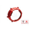 Carter d'embrayage transparent avec inserts carbone per frizioni ad olio Ducati