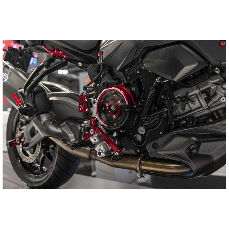 CARTER EMBRAYAGE TRANSPARENT CNC RACING PANIGALE/STREETFIGHTER V2 2025/*