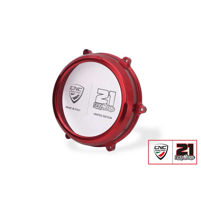 CARTER EMBRAYAGE TRANSPARENT CNC RACING TROY BAYLISS