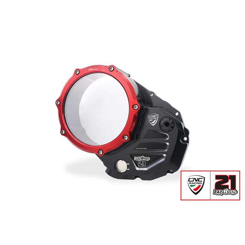 CARTER EMBRAYAGE TRANSPARENT CNC RACING TROY BAYLISS