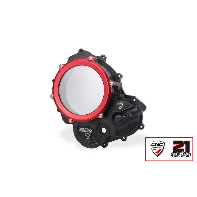 CARTER EMBRAYAGE TRANSPARENT CNC RACING TROY BAYLISS