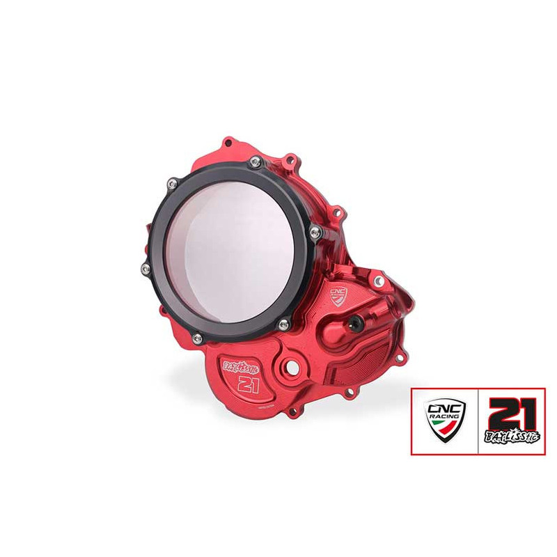 CARTER EMBRAYAGE TRANSPARENT CNC RACING TROY BAYLISS