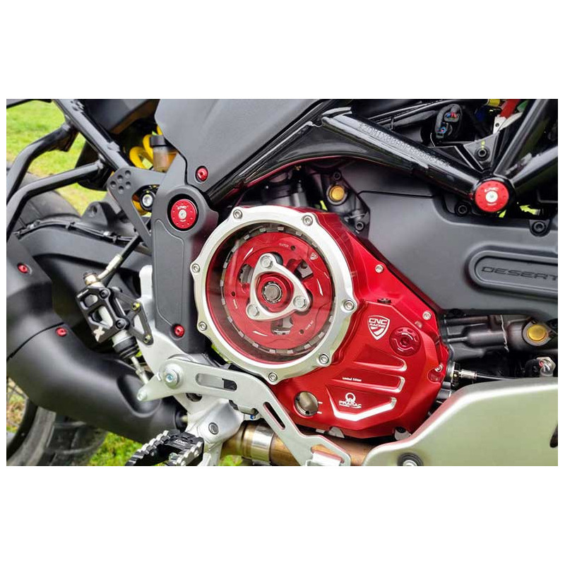 CARTER TRANSPARENT EMBRAYAGE A BAIN D HUILE DUCATI PRAMAC