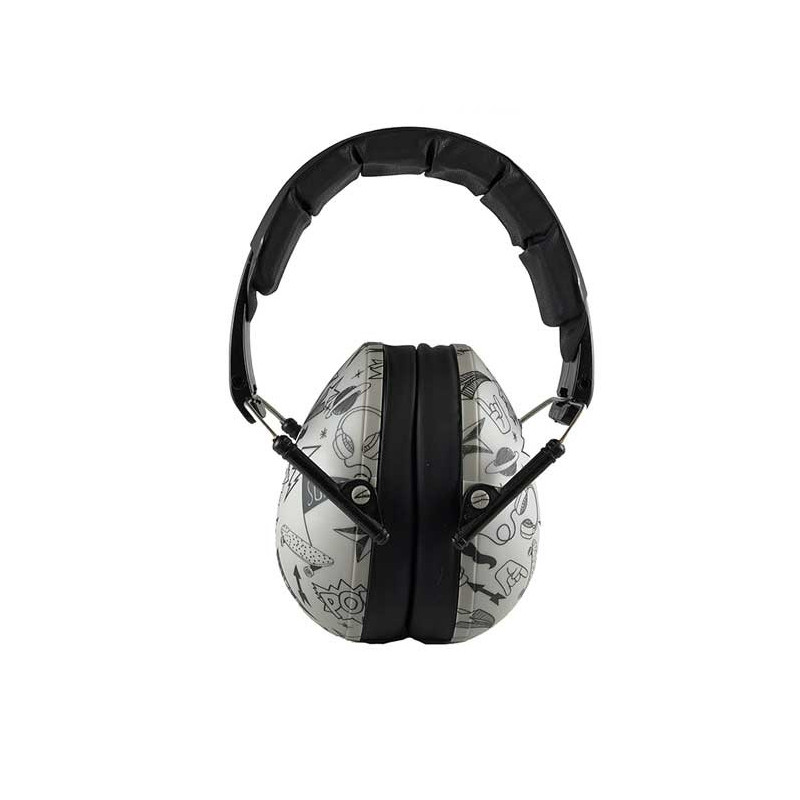 CASQUE BABYBANZ ANTI BRUIT POUR ENFANTS A PARTIR DE 2 ANS. COULEUR GRAFFITI