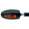 CLIGNOTANT AVANT EMBOUT GUIDON BL1000 ORANGE NOIR UNITE