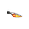 CLIGNOTANT ET FEU ARRIERE ET FEU STOP LED MICRO RHOMBUS PL CHROME UNITE ARD