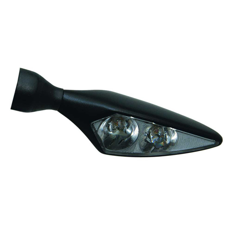 CLIGNOTANT ET FEU ARRIERE ET FEU STOP LED MICRO RHOMBUS PL NOIR UNITE ARD