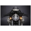 CLIGNOTANT ET FEU POSITION LED BULLET 1000 PL CHROME UNITE AVANT