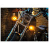 CLIGNOTANT ET FEU POSITION LED BULLET 1000 PL NOIR UNITE AVANT