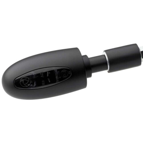 CLIGNOTANT LED AVANT EMBOUT GUIDON BL1000 DARK NOIR UNITE