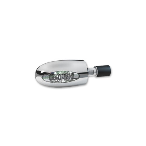 CLIGNOTANT LED AVANT EMBOUT GUIDON BL1000 PL CHROME UNITE